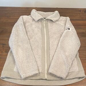 Women’s the north face extra large light gray jacket